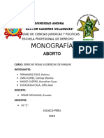 Monografia de Aborto 