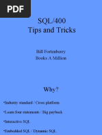 SQL/400 Tips and Tricks: Bill Fortenberry Books A Million