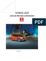 Preturi Jazz Honda
