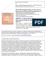 Child Neuropsychology Volume 16 Issue 1 2009 (Doi 10.1080 - 09297040903146966) Brooks, Brian L. Sherman, Elisabeth M. S. Strauss, Esther - NEPSY-II - A Developmental Neuropsycholog