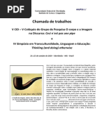 Chamada de Trabalhos