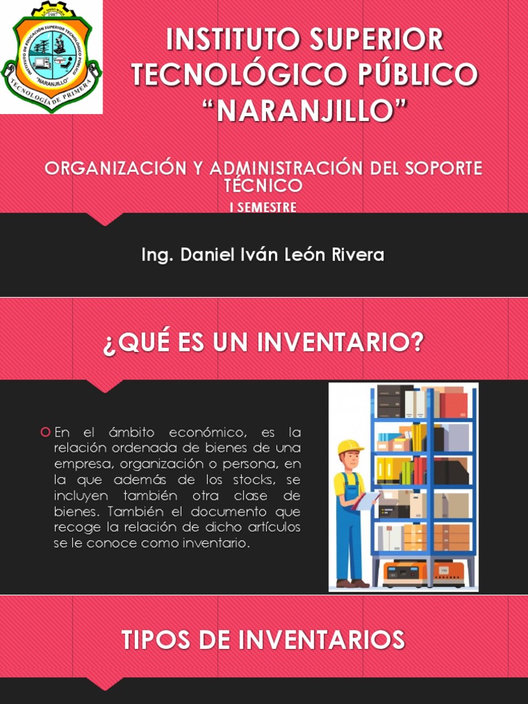 Inventario de Hardware y Software | PDF | Periférico | Hardware de la ...