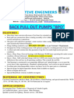 1.6 Back Pull Out - Bpo Pumps