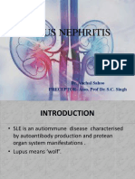 Lupus Nephritis: Dr. Anchal Sahoo PRECEPTOR-Asso. Prof Dr. S.C. Singh