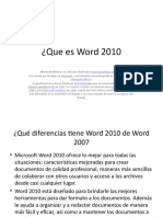 Ejercicios de Word Entorno Del Trabajo