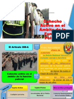 Cohecho Activo en El Ámbito de La Función Policial