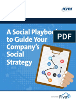 Social Playbook To Guide Social Strategy