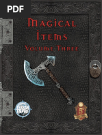 Magical Items - Volume Three