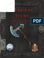 Magical Items - Volume Three