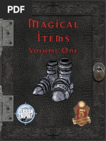 Magical Items - Volume One