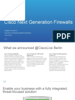 Cisco Next Generation Firewalls