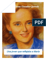 María Teresa González-Quevedo, Una Joven Que Reflejaba A María