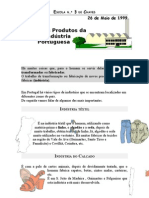 Os principais produtos da indústria portuguesa