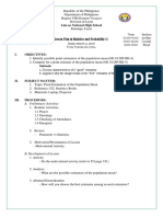 LP Chapter 4 Lesson 2 Point Estimation of The Population Mean