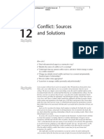 Con Ict: Sources and Solutions: How Do I