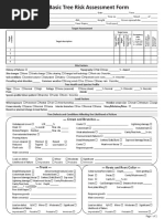 ISA Basic Tree Risk Assessment Form | PDF | Wood | Trees