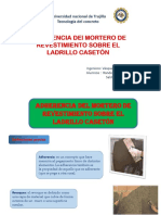 adherencia del mortero de revestimiento al ladrillo caseton.pptx