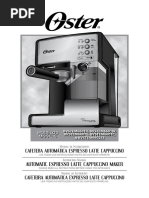Oster Cube Slope Blenders User Owners MANUAL