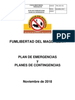 Plan de Emergencias Fumigaciones