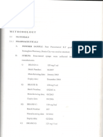 Undergraduate Project in Pharmacy