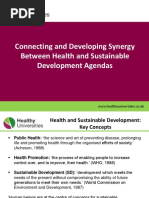 Health and Sustainable Development Powerpoint Presentation2