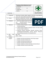 SOP Pemantauan berkala pemeliharaan