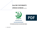Karachi University Business School: FSDL FVKLSDJFKLSDNVKLSDVLKSDMCVLSD, Mvklsdf'asdlfms'lfsklanfk