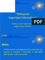 Webquest Seguridad Informática