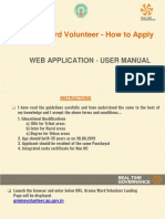 Grama Volunteer Registartion - Web User Manual PDF