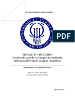 Trabajo Fin de Grado: Estudio de La Onda de Choque Normalizada Aplicada A Diferentes Equipos Inductivos