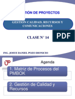 Clase14 (Calidad, Recursos, Comunic) PDF