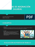 Técnicas de Asignación Salarial