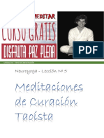 5 Meditaciones de Curacion Taoistas