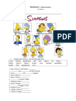 Family Members Simpsons