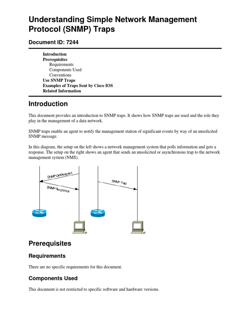 SNMP Trap | PDF