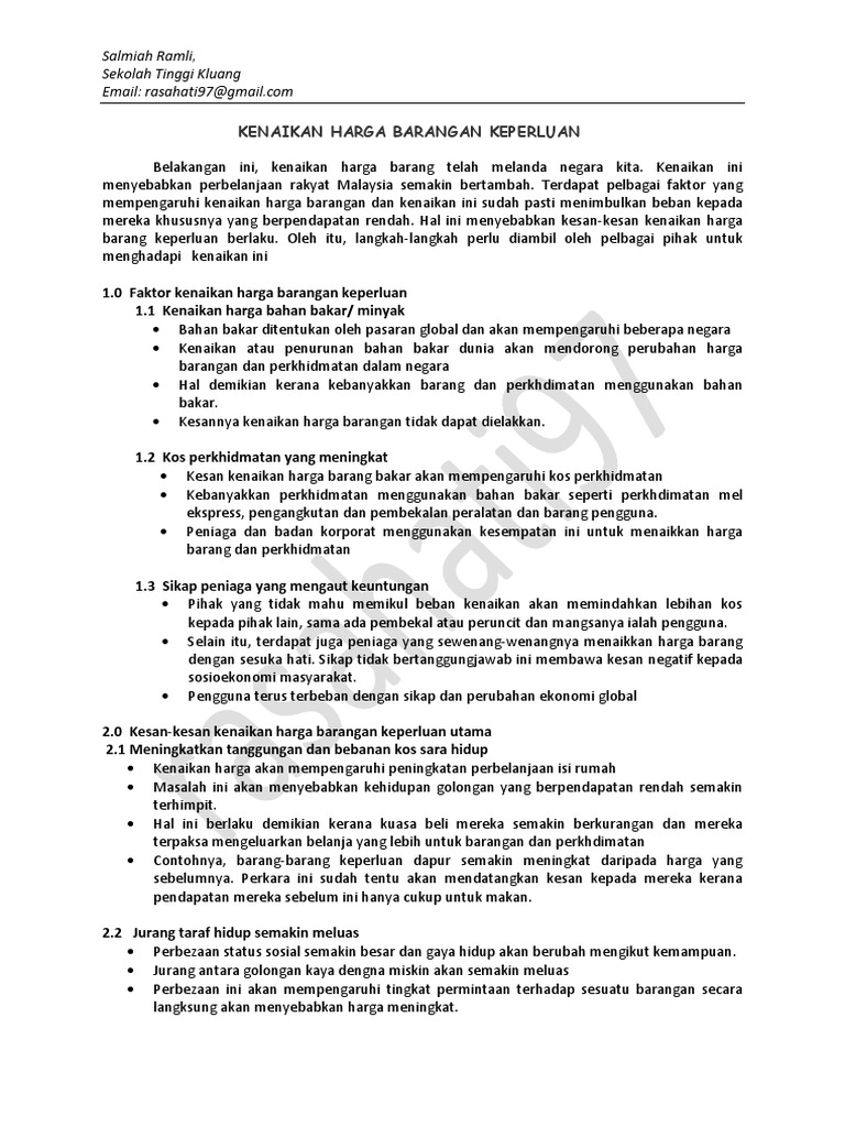 Inflasi Pdf