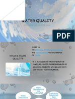 Water Quality: Prepared By: Lady Dianne B. Salac