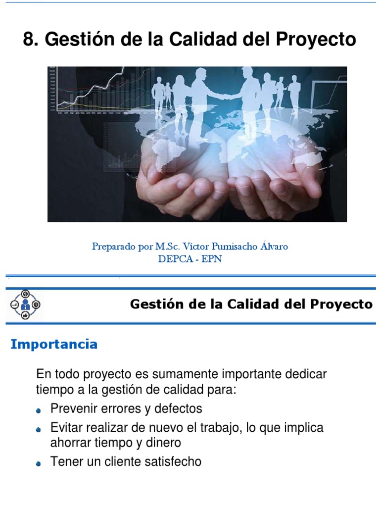 Gestión de Calidad en Proyectos Efectiva | PDF | Pensamiento sistémico ...