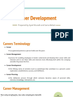Career Development: Prepared by Aysel Muradlı and Sama Beliani