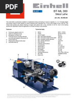 Einhell Lathe 