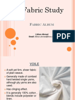 Fabric Study: Abric Lbum