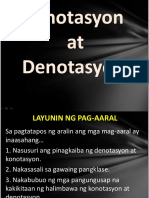 Fil 7 Denotasyon at Kontasyon