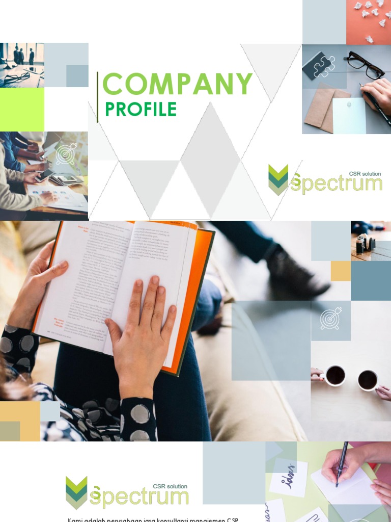Profil Perusahaan Spectrum CSR | PDF | Bisnis