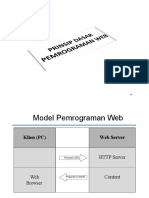 Prinsip Dasar Client Side Dan Server Side Website