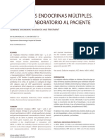 Neoplasias Endocrinas Múltiples. Desde El Laboratorio Al Paciente