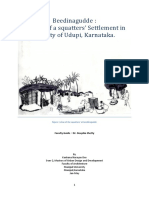 Beedinagudde: A Study of A Squatters' Settlement in The City of Udupi, Karnataka