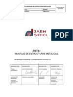 Js-ss-pr-014 Pets Instalacion de Estructuras Metalicas