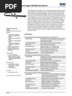 HOBO® MX Water Level Logger (MX2001-0x) Manual: Specifications