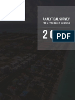 Analytical Survey: For Affordable Housing