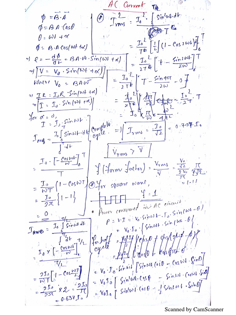 AC Note... | PDF